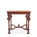 Antique French Inlaid Baroque and Marquetry Table