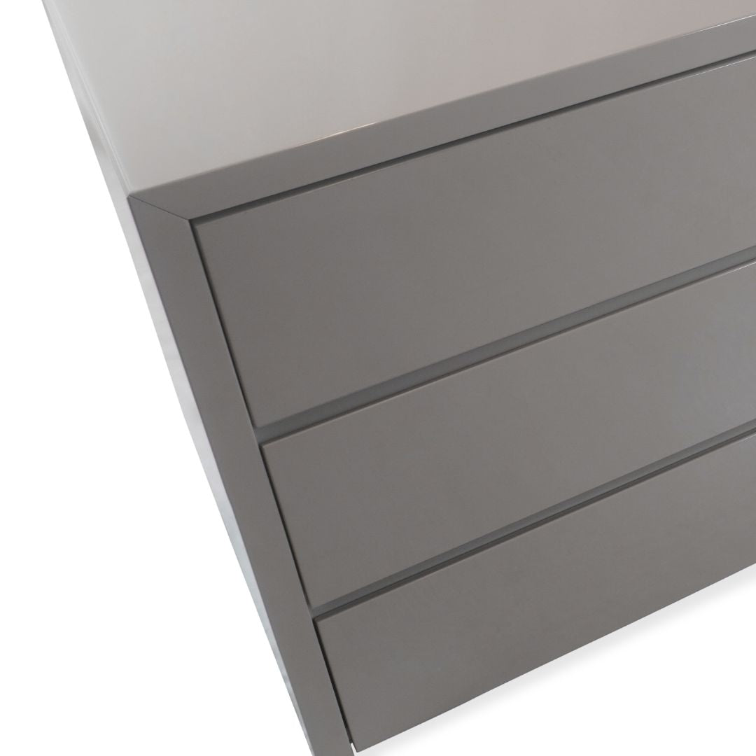 Mobital Blanche High Gloss Stone Double Dresser – Resiklo California